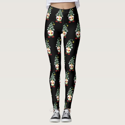 Gnome Leggings matching shirts available レギンス (正面)