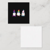 Gnome LGBTQ Bisexual Transsexual Ally ノートカード (正面/裏面)