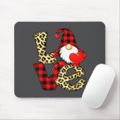 Gnome Love Valentine Gnomes Valentines Day Men Wom マウスパッド (マウス)