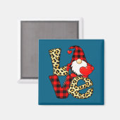 Gnome Love Valentine Gnomes Valentines Day Men Wom マグネット (正面/裏面)