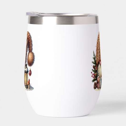 Gnome Made Eggnog Tumbler (右面)