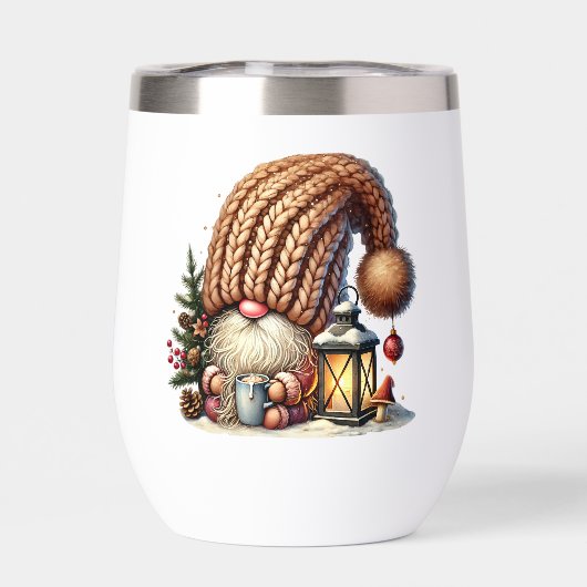 Gnome Made Eggnog Tumbler (背面)