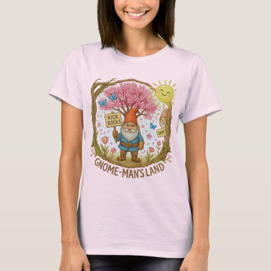 GNOME-MAN'S LAND Tシャツ (正面)
