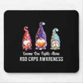 Gnome Nobody Fights Rsd Crps Awareness Alone Rsd C マウスパッド (正面)