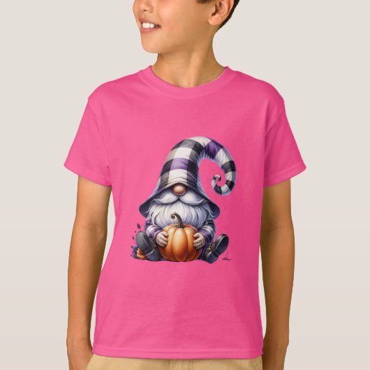 Gnome on Halloween Tシャツ (正面)