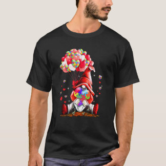 Gnome Puzzles Balloon Heart Autism Awareness Mom K Tシャツ
