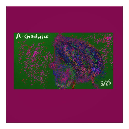 Gnome Quilted Pattern  フォトプリント (正面)