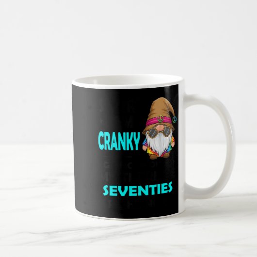 Gnome Sorry I'm Cranky Im Going Through My Terribl コーヒーマグカップ (右)