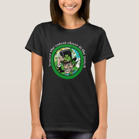 Gnome St Patrick's Day Decoration Cute St Patrick  Tシャツ (正面)