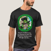 Gnome St Patrick's Day Decoration St Patrick's Ble Tシャツ (正面)