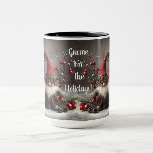 Gnome SteamPunk Christmas Coffee Mug Cup マグカップ (中央)