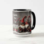Gnome SteamPunk Christmas Coffee Mug Cup マグカップ (正面右)