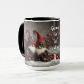Gnome SteamPunk Christmas Coffee Mug Cup マグカップ (正面左)