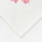 Gnome Valentines Day Cute Gnome Heart Leopard Sunf フリースブランケット (角)