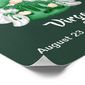 Gnome Virgo Astrology Sign Angel 8" x 10" Poster ポスター (角)