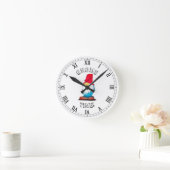 Gnome Wall Clock ラウンド壁時計 (ホーム)