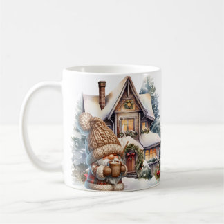 Gnome Wintery  コーヒーマグカップ