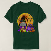Gnome Witch Pumkin Jack O Lantern Candy Halloween  Tシャツ (デザイン正面)