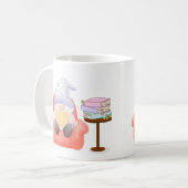 Gnome with a Little Light Reading on a  コーヒーマグカップ (正面左)