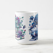 Gnome With Books コーヒーマグカップ (中央)