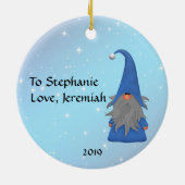 GnomeBodyは私のように君を愛している セラミックオーナメント (裏面)