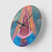 Gnomeification clock ラウンド壁時計 (傾斜)