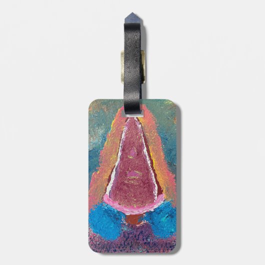Gnomeification Luggage tag ラゲッジタグ (裏面縦)