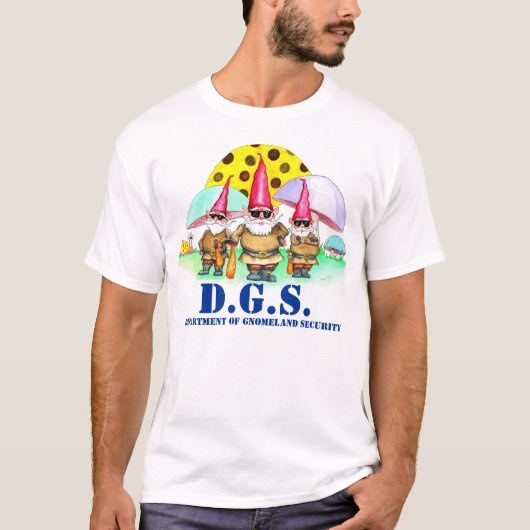 Gnomelandの保証 Tシャツ (正面)