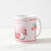 Gnomembody好きなように私が行う – 格言カップル コーヒーマグカップ (正面右)