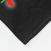 Gnomes Merry Christmas Light Gnome Xmas  フリースブランケット (角)