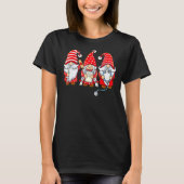 Gnomes Nurse Valentine Day Stethoscope Valentines  Tシャツ (正面)