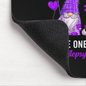 Gnomes One Fights Epilepsy Awareness Alone  マウスパッド (コーナー)