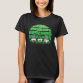 Gnomes St Patricks Day Green Irish Shamrock St Pat Tシャツ (正面)
