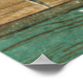 Gnomes sweeping snow with a broom ポスター (角)