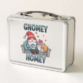 Gnomey homey gnome at home Metal Lunchbox メタルランチボックス (裏面)