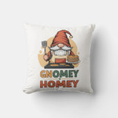 Gnomey homey pancakes design クッション (正面)