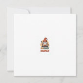 Gnomey homey pancakes design サンキューカード (裏面)