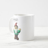 Gnomieのコーヒー・マグ コーヒーマグカップ (正面左)