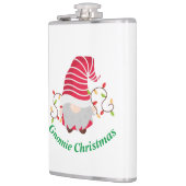 Gnomieクリスマスビニール包まれたフラスコ フラスク (左)
