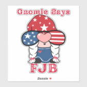 Gnomie氏がFJBおもしろい格言 シール (シート)