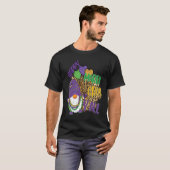 Gnomies Chibi Happy Mardi Gras Gnome Unique Tシャツ (正面フル)