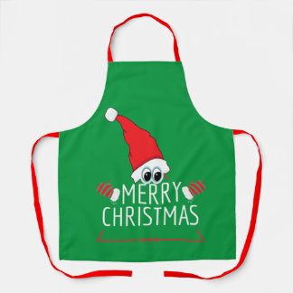 Gnomo de Navidad All-Over Print Apron エプロン