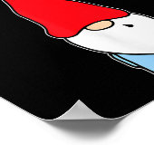 Gnope Gnome Nope Funny Christmas Party Men Women K ポスター (角)