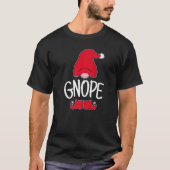 Gnope Tomte Garden Gnome Scandinavian Sweden Nope  Tシャツ (正面)