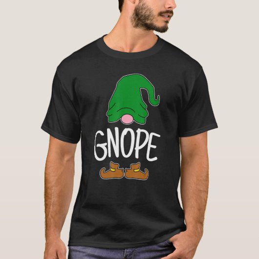 Gnope Tomte Garden Gnome Scandinavian Sweden Nope  Tシャツ (正面)