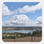 Gnotuk Camperdownステッカーの上の雲 スクエアシール (正面)