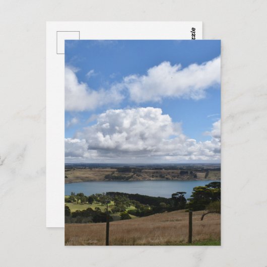 Gnotuk Camperdownハガキ上空の雲 ポストカード (正面/裏面)