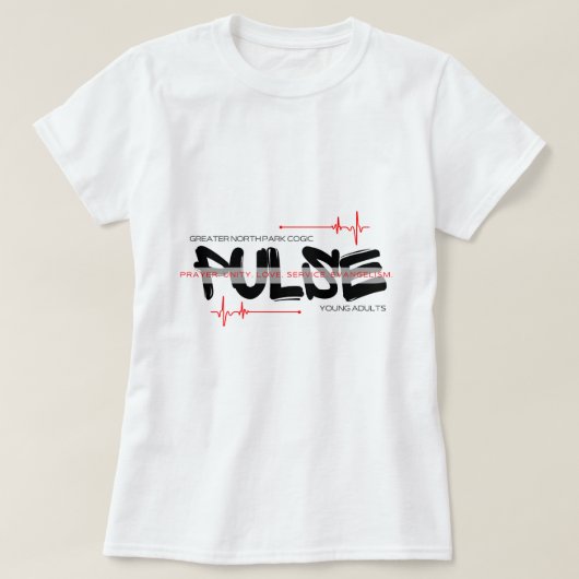 GNP PULSE Tシャツ (デザイン正面)