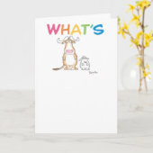 GNUとEWEとは カード (黄色い花)