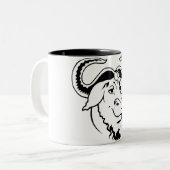 GNUのマグ ツートーンマグカップ (正面左)